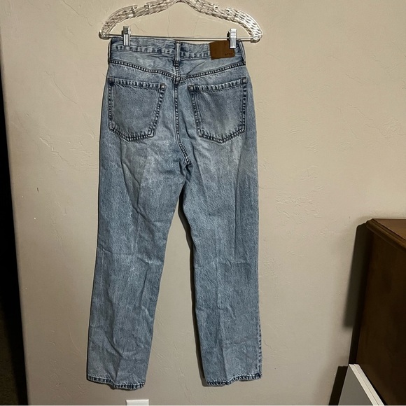 Aeropostale 90’s Baggy Button Fly High Rise Distressed Denim Jeans - Picture 8 of 11